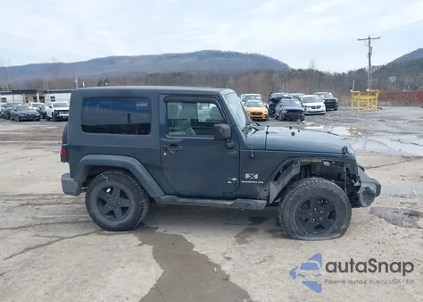 2008 Jeep Wrangler X z USA, uszkodzony, nr VIN 1J4FA24108L594731